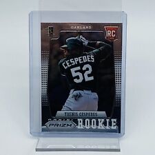2012 Panini Prizm #159 YOENIS CESPEDES Rookie Card RC NM/Mint Nationals Oakland picture