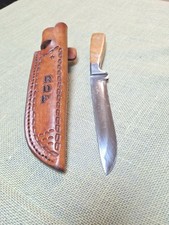 J PEMBERTON custom Forged Hunting Knife 6