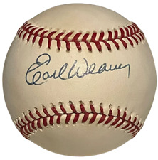 Earl Weaver Autographed Official American League Bobby Brown Baseball picture