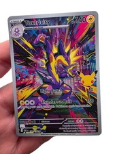Pokémon TCG 30th anniversary Toxtricity Hyper Rare 134/128 English Mint picture
