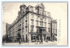 c1905 Lochiel Hotel Building Harrisburg Pennsylvania PA Rotograph Postcard picture
