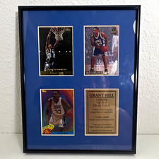 Grant Hill Duke Basketball Cards Framed Final Four Limited Edition Display picture