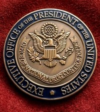 New Authentic Trump Executive Office Of The President ONDCP Challenge Coin picture