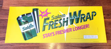 Vintage 1991 Salem Fresh Wrap Cigarettes Advertising Banner Thin Plastic Vinyl picture