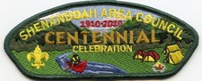 Shenandoah Area Council - BSA 100th Anniversary CSP - DGR border picture