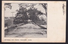 Massachusetts-MA-Pocasset-Between The Ponds-1906 Antique Postcard picture