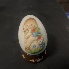 Anri Ferrandiz Flower Girl Italy Hand Painted Figurine Vintage picture