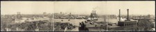 Photo:Baltimore Maryland 1909 Waterfront Harbor Panoramic Cityscape picture