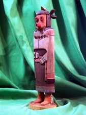 Hopi Kachina Doll - Masau'u Mana Kachina by Martin Dallas - Superb picture