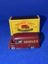 Matchbox Moko Lesney #69 Commer 30 CWT Nestle's Van with GPW Original Box 1959 picture