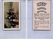 T121 Sweet Caporal, World War I Scenes, 1914, #52 French Dragoons picture