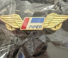 Piper Wings Lapel Pin Aviation Aircraft Airplane for Hats , Gifts *bonus picture