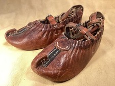 Antique 19th C. Scandinavian Reindeer Moccasins Sami Mukluks Caribou Finnish picture