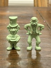 Vintage 1953 Marx Disney Television Playhouse Mad Hatter Geppetto Figures Lot picture