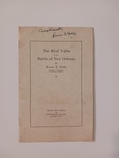 1936 Reau E. Folk Signed Battle of New Orleans WSM Nashville Broadcast Booklet picture