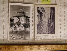2 Vintage ChinaTown Manila & Los Angeles PostCards picture