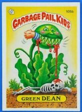 1986 Garbage Pail Kids GREEN DEAN Series 3 GPK Vintage Sticker Card 105b picture