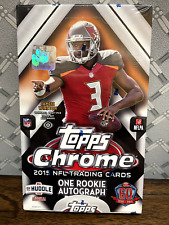 2015 Topps Chrome Football Hobby Box Sealed picture