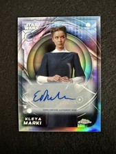 2026 Topps Chrome STAR WARS AUTO - Elizabeth Dulau (Kleya Marki- ANDOR) #97 (AU) picture