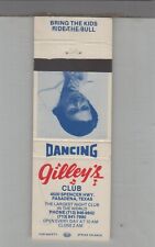 Matchbook Cover Gilley's Club Largest Night Club In The World Pasadena, TX picture
