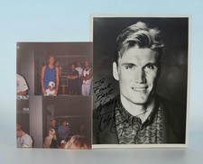 Movie Actor DOLPH LUNDGREN Black&White Signed 8x10 Personalized Publicity Photo picture