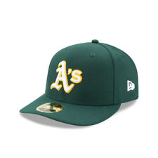 Oakland Athletics New Era MLB On-Field Low Profile Road 59FIFTY Fitted Hat-Green picture