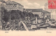 BAHIA, BRAZIL ~ Alfandega, Litho.-Typ. Almeida, used TCV to USA c. 1915 picture