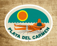 Playa Del Carmen Mexico Beach Vacation Ocean Scuba Sticker Decal 3.75