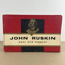 Vintage Wooden Cigar Boxes Empty Arturo Fuente John Ruskin Craft Box Wood Lot picture