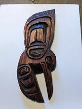 Northwest Coast First Nations Hummingbird Carving Signed. GINO SEWARD picture