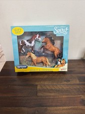 Breyer Spirit & Friends Riding Free 3 Horse Gift Set Dreamworks 9256 picture