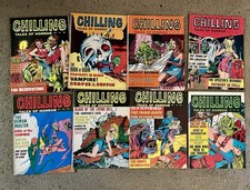 Chilling Tales of Horror & Castle of Frankenstein Mixed Comic Book Lot picture