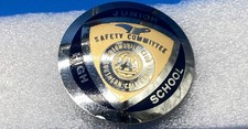 Vintage AAA Junior High School Safety Committee Pin picture