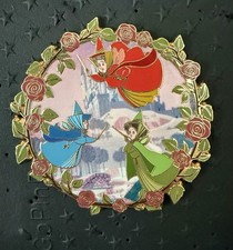 Disney PALM Princess Sidekicks Once Upon a Royal Realm Pin - 3 Fairies CHASER picture