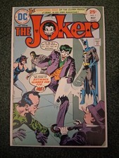 The Joker #1 (DC Comics May 1975) First Issue VF 8.0 QUALIFIED COUPON CLIPPED picture