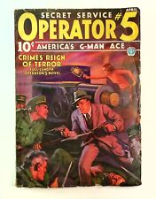 Operator #5 Pulp Apr 1936 Vol. 7 #1 VG picture