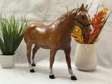 Breyer Vintage 1960 #999 Two Bit's Quarter Horse Gelding Woodgrain, Mint picture
