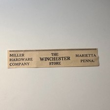 The Winchester Store Miller Hardware Company 1925 Marietta PA Ad 4AK9-M24 picture