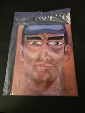 OMAR VIZQUEL Cleveland Indians Artistic Rendering Artwork of Danys Baez 8x11  picture