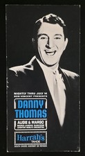 1963 Harrah's Tahoe Danny Thomas Ethel Merman Casino Postcards Lot 2 picture