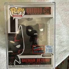 Funko Pop Batman Beyond #589 NYCC 2025 LE 1000 PCS w/ Pop Shield Armor  picture