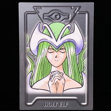 Bandai Yu-Gi-Oh Holy Mystical Elf Duel Scene Profile Yugioh Trading Card picture