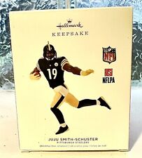 2019 PITTSBURGH STEELERS JUJU SMITH-SCHUSTER HALLMARK CHRISTMAS ORNAMENT picture