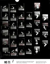 LD323 '71 Original Contact Sheet Photo MICKEY LOLICH TIGERS - ORIOLES JIM PALMER picture