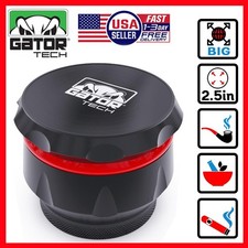 Tobacco Herb Grinder Spice Herbal Metal Crusher 2.5” Large Hand Handle Muller picture