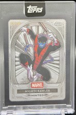 2025 Topps Marvel Mint #58 Nightcrawler Encased BLACK SP /10 picture