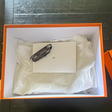 Hermès Paris Large Orange Rectangle Gift Box w/ Lid & Tissue Paper picture