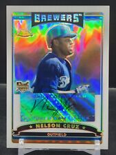 2006 Topps Chrome RC Nelson Cruz /500 Auto Refractor#346 BREWERS picture
