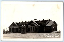 c1940's Little Marais Lodge Cabin Store Minnesota MN RPPC Photo Vintage Postcard picture