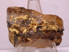 ☆GOLD ORE SPECIMEN☆ 26.91g ☆TELLURIDE GOLD☆TARIFFS PAID☆GORGEOUS☆ picture